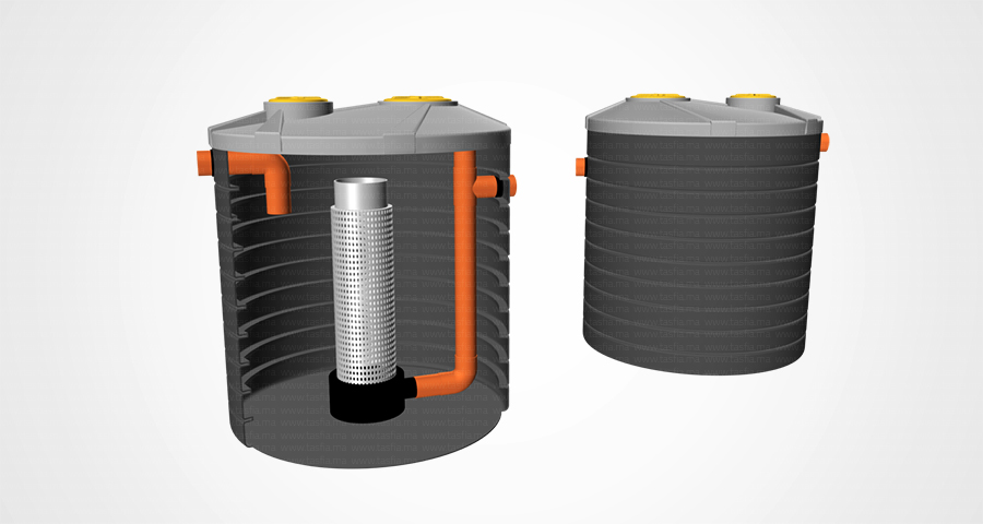 séparateur d'hydrocarbures Tasfia PEHD - déshuileur - séparateur d'hydrocarbures - 4