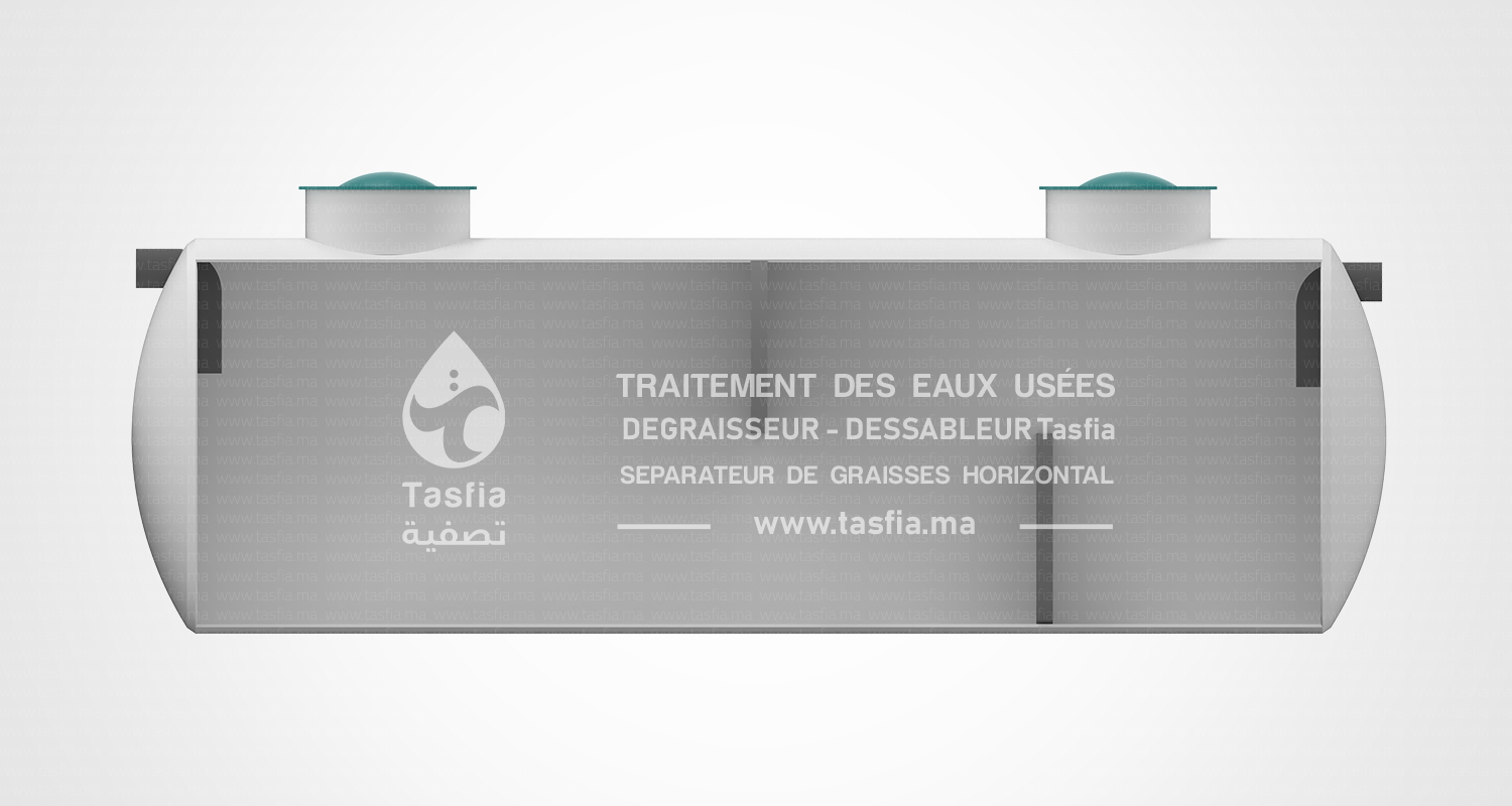 Dessableur-Déshuileur statique horizontal - Dessableurs & Déshuileurs statiques - 3