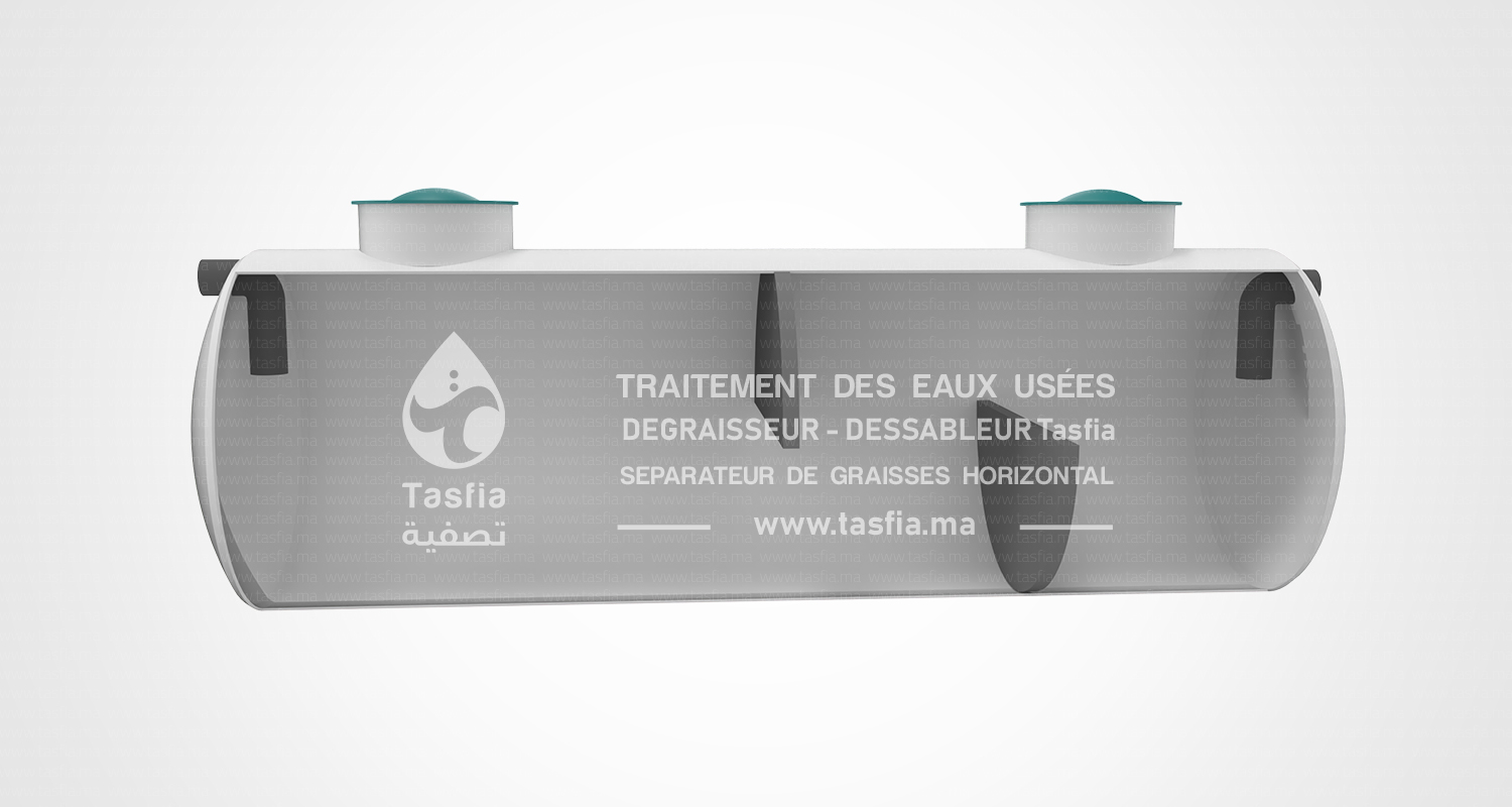 Dessableur-Déshuileur statique horizontal - Dessableurs & Déshuileurs statiques - 4